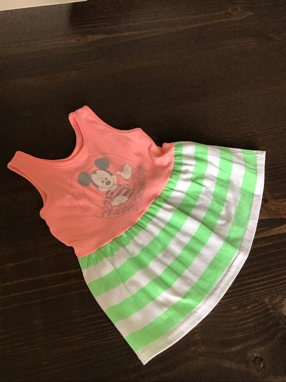 Vintage Disney Wear "Mickey Mouse Club" toddler/girls dress made in USA